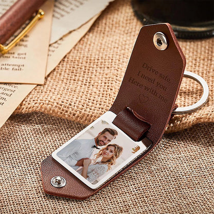 Engraving Leather Keychain