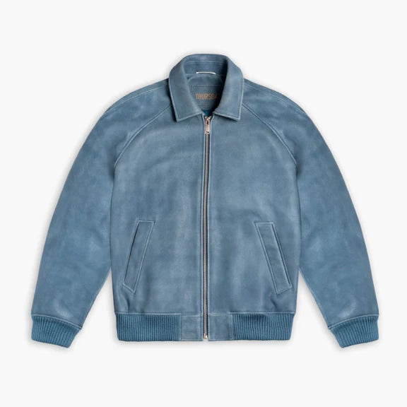 Classic leather jacket simple leather jacket for men