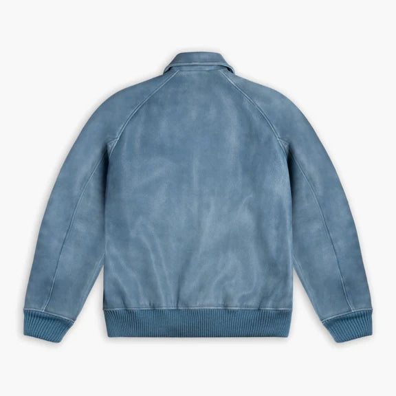 Classic leather jacket simple leather jacket for men