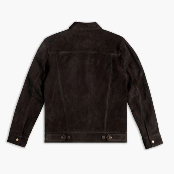 Warm leather jacket for men stylish biker leather coat