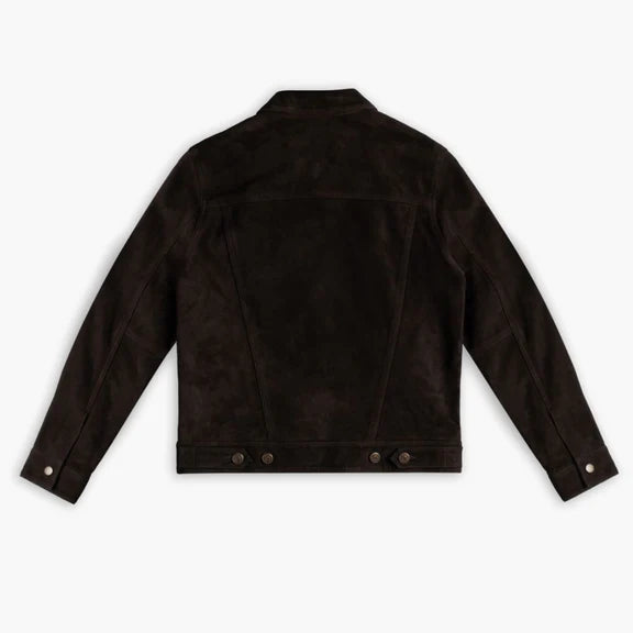 Classic pure leather coat for women