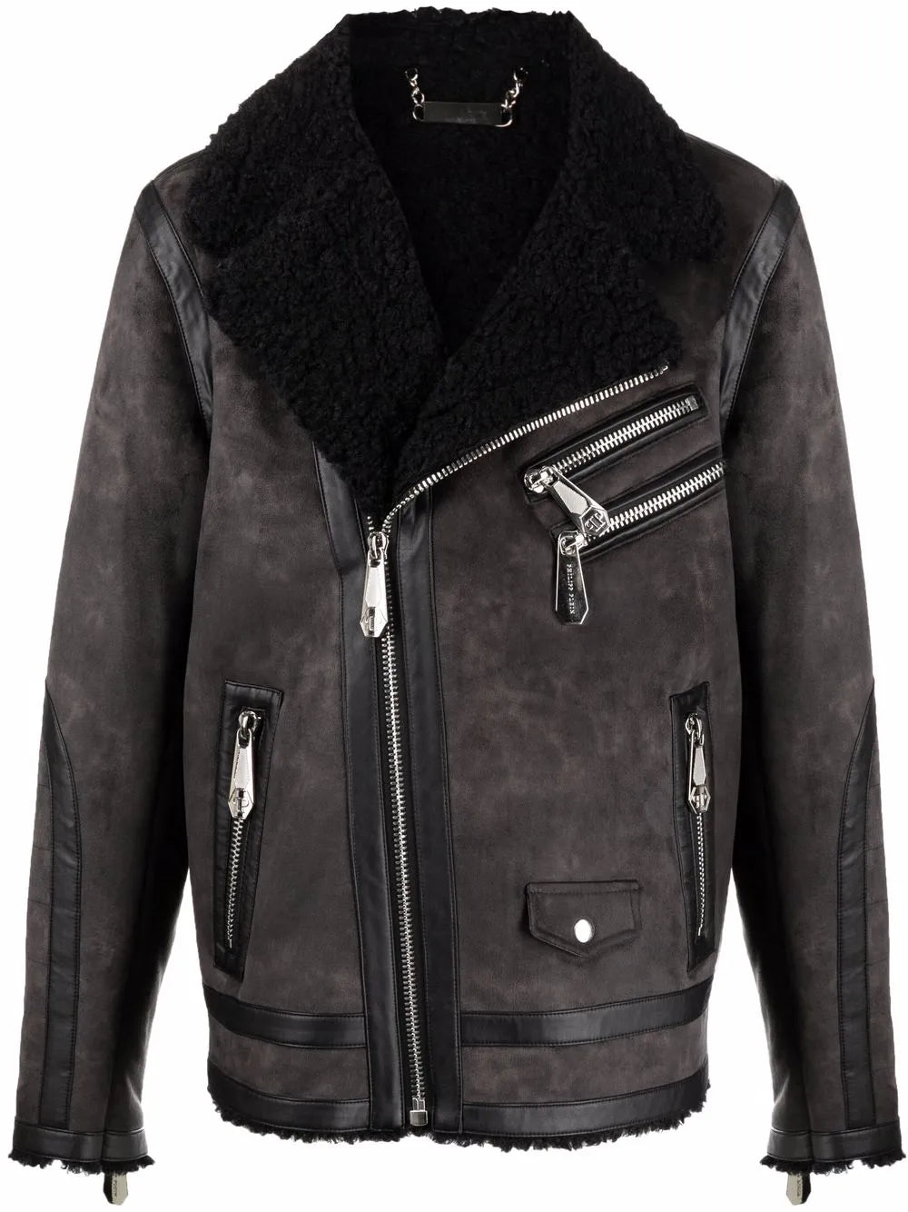 Men’s Slim Fit Biker Jacket – Premium Leather Motorcycle Outerwear