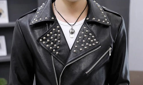 Stylish leather jacket