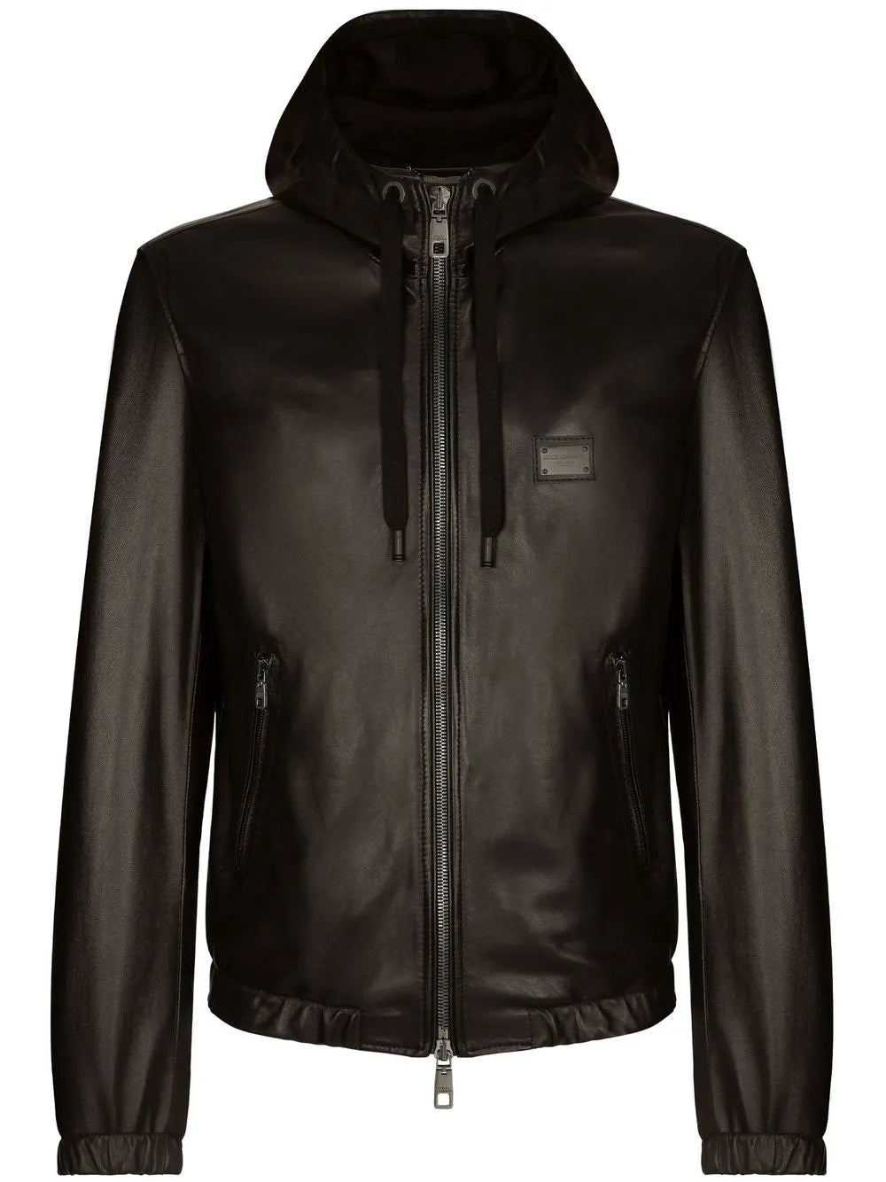 Style Hooded Leather Jacket for Men – Casual & Modern Look