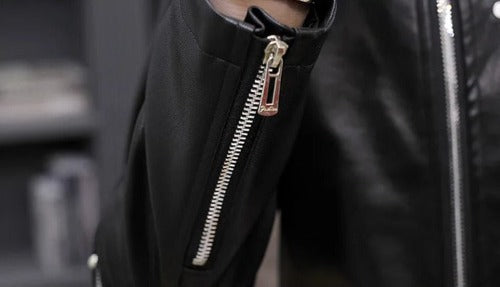 Stylish leather jacket