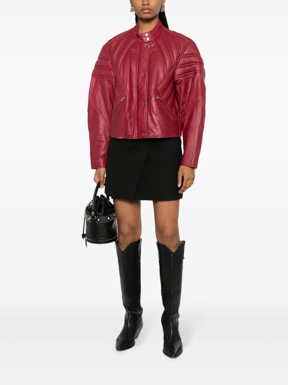 Chic Cold Weather Leather Jacket for Women – Fall to Winter Fashion