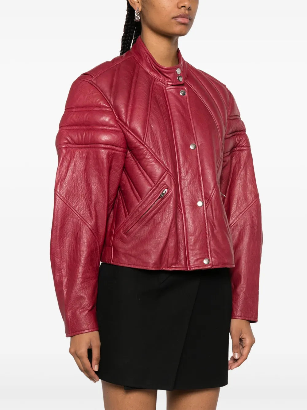 Chic Cold Weather Leather Jacket for Women – Fall to Winter Fashion