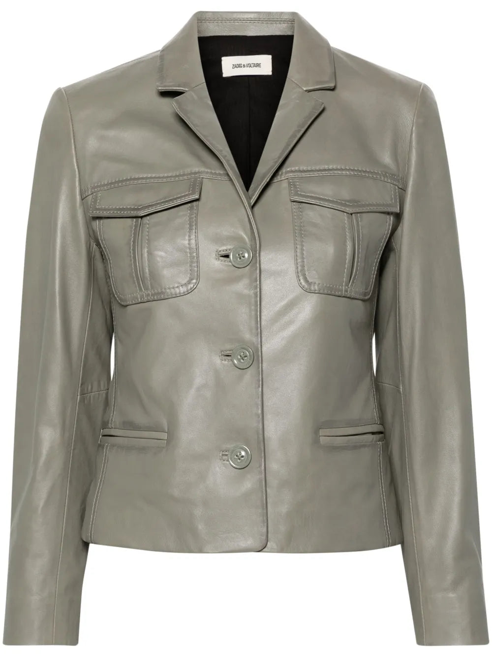 Women’s Stylish Leather Jacket – Timeless Classic for Casual Outfits