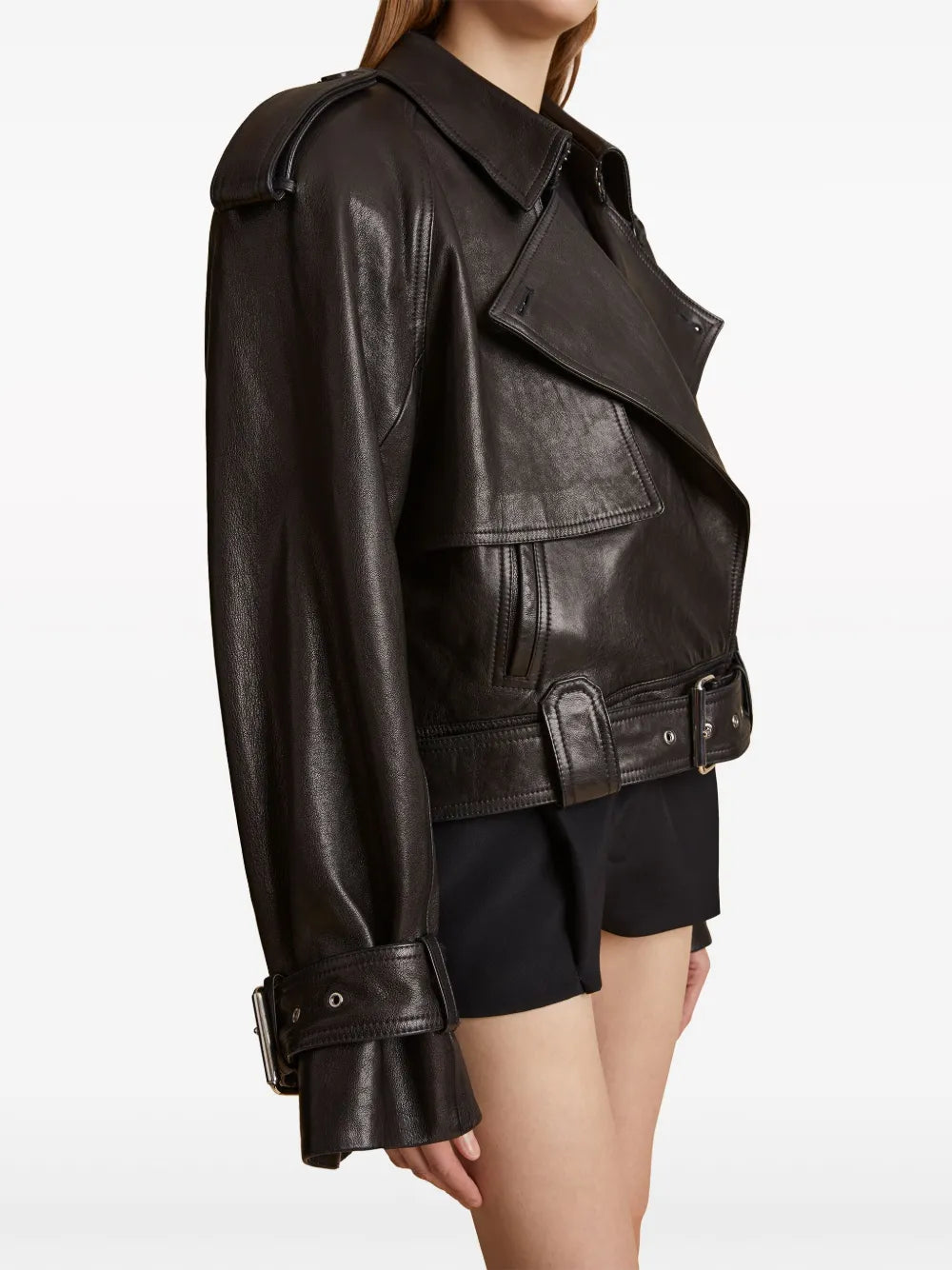 Women’s Stylish Hammond-Inspired Leather Jacket – Chic & Timeless Look
