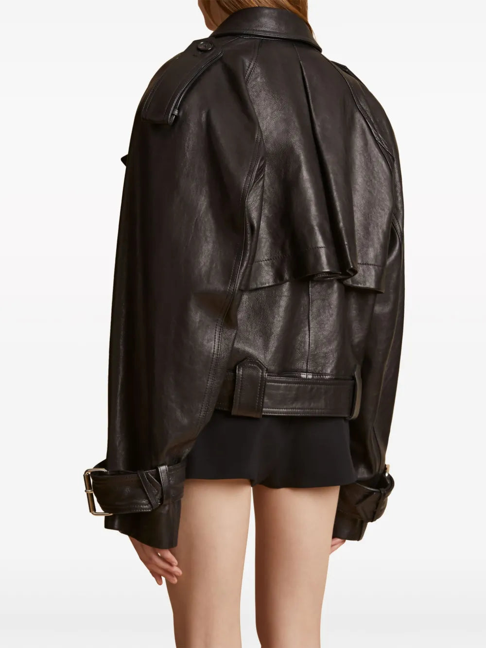 Women’s Stylish Hammond-Inspired Leather Jacket – Chic & Timeless Look