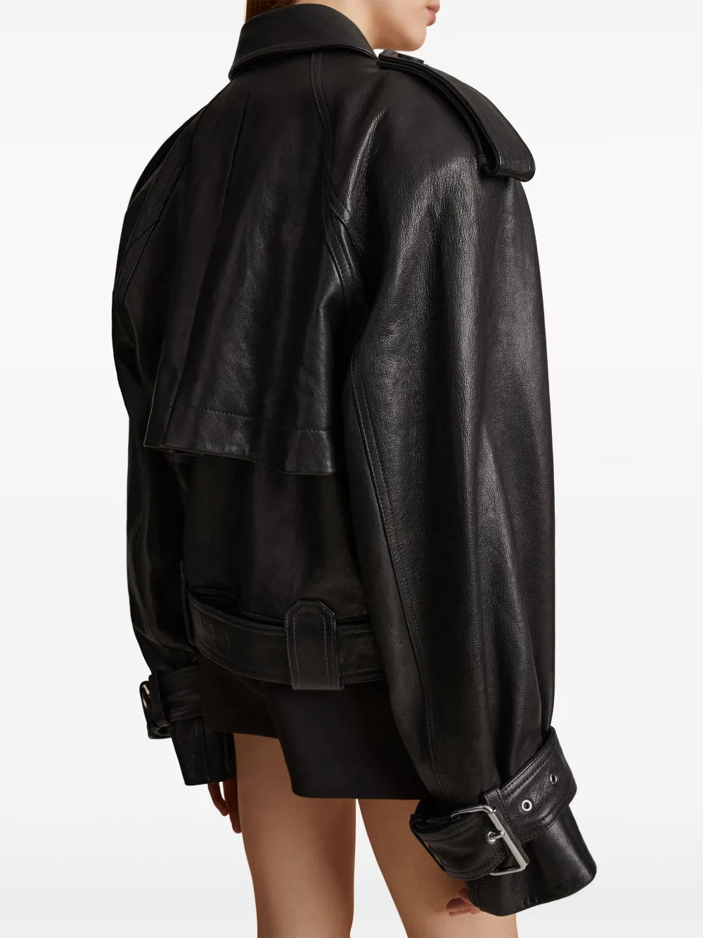 Women’s Stylish Hammond-Inspired Leather Jacket – Chic & Timeless Look