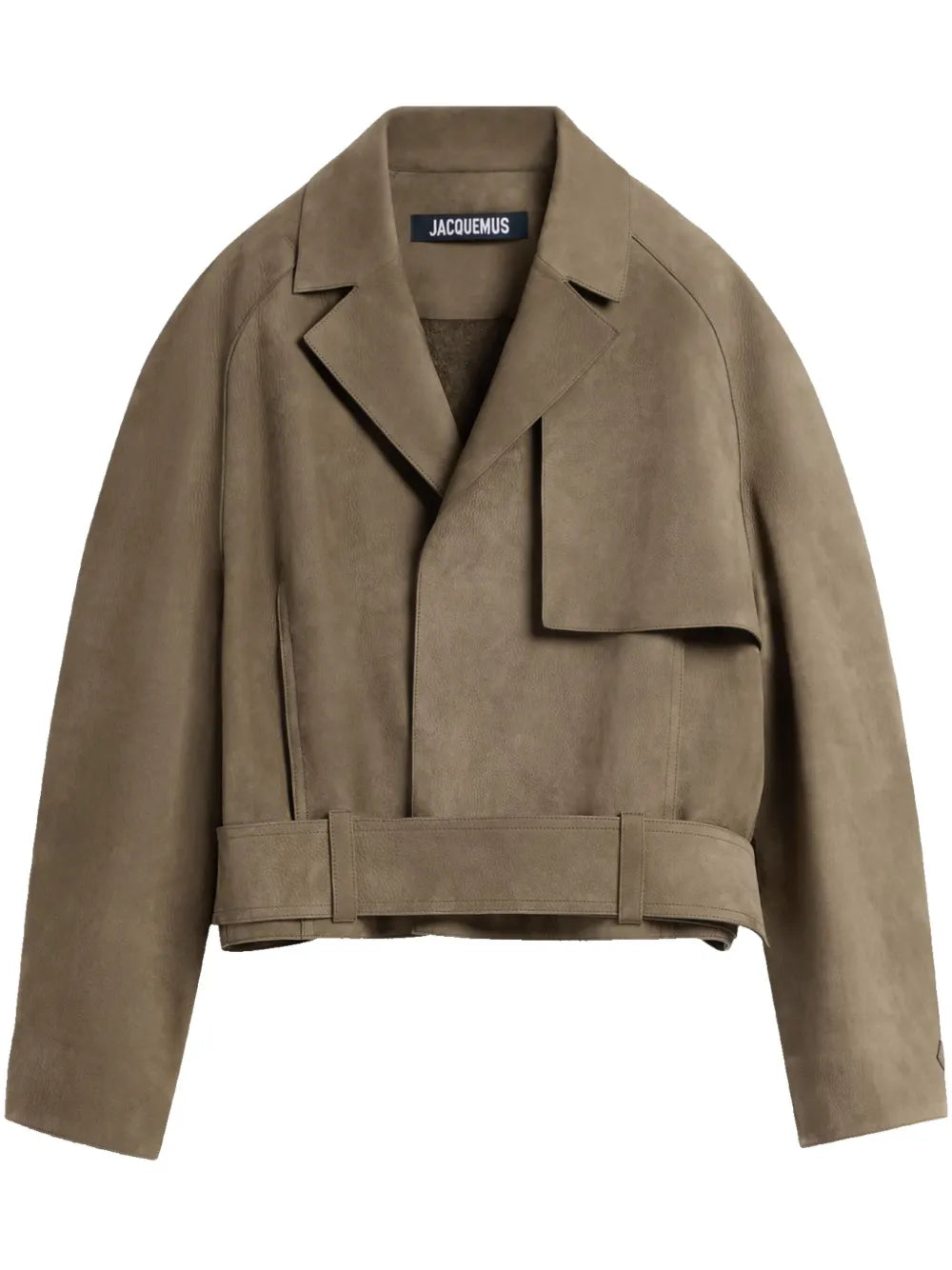 Men's real leather jacket for cold weather