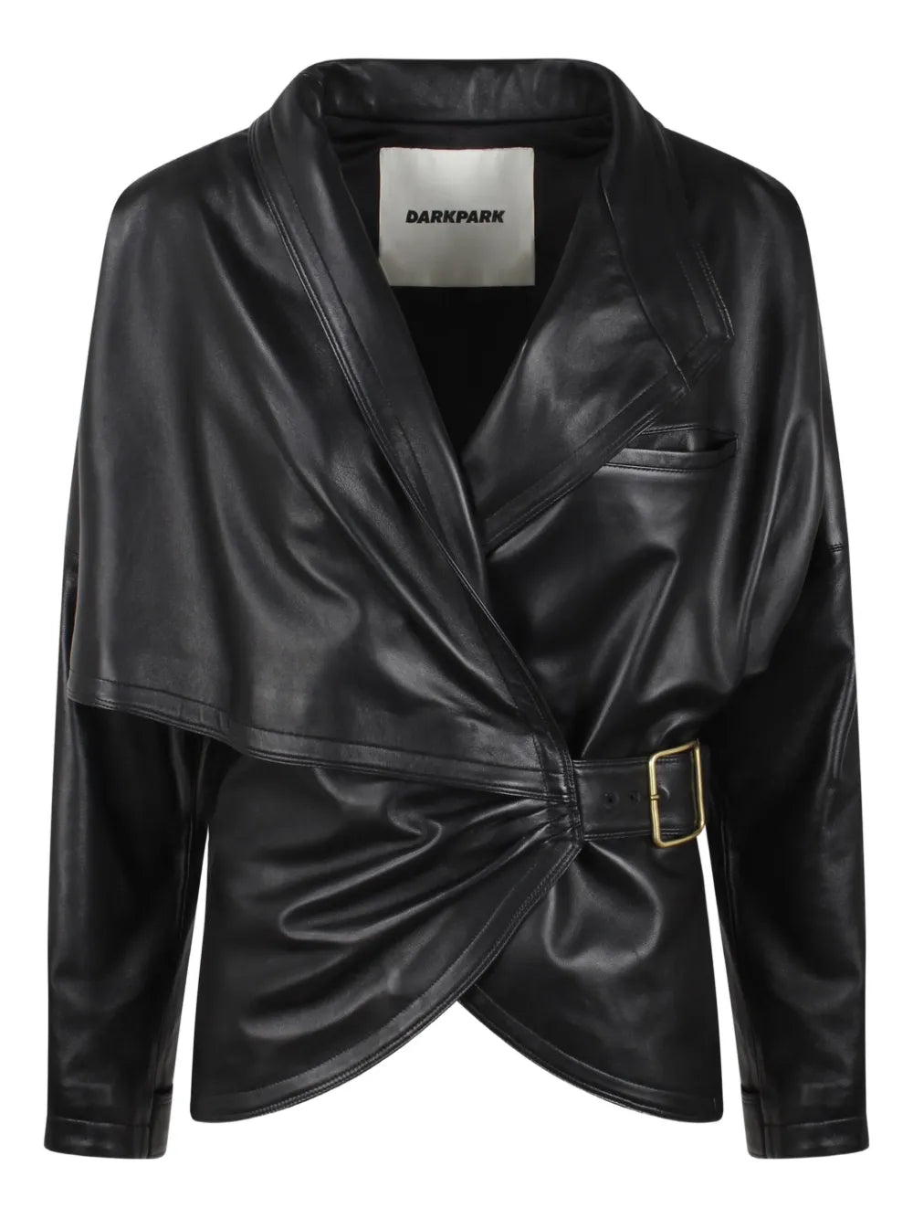 Women’s Cindy Style Leather Jacket – Classic Zip‑Up Moto Design
