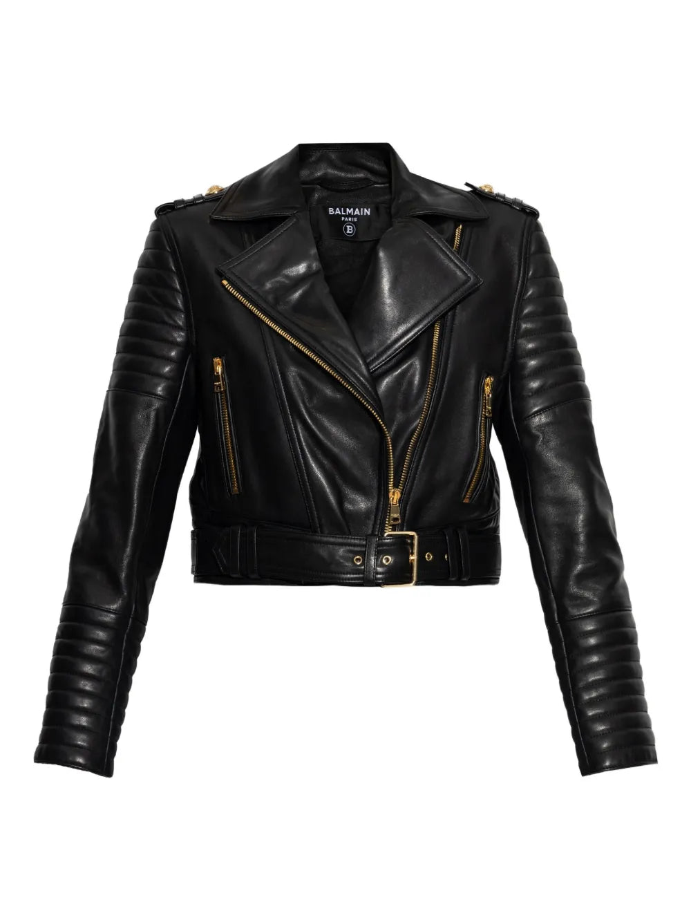 Premium Leather Jacket with Zipper Front – Modern and Versatile Design