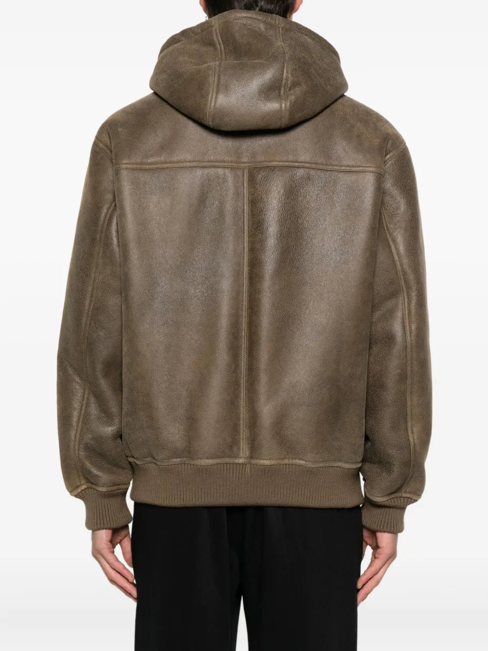 Luxury Hooded Shearling Jacket – Warm & Stylish Winter Outerwear