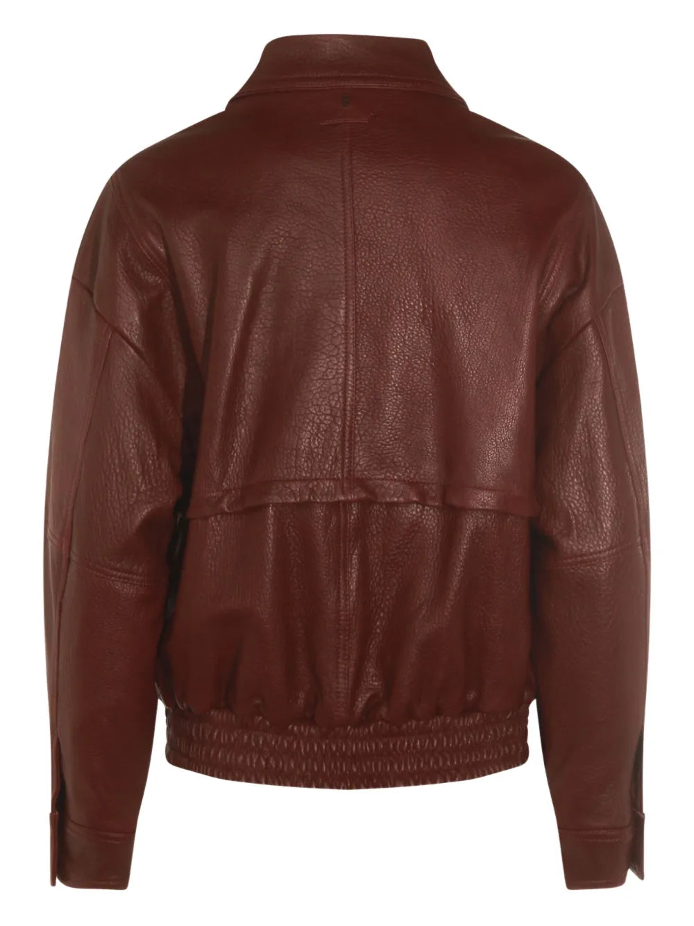 Luxury Lambskin Zip-Up Leather Jacket for Women