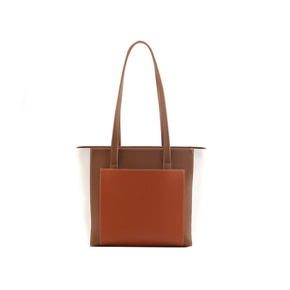 Class bag leather soft leather large-capacity bag female soft leather popular bag