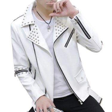 Stylish leather jacket