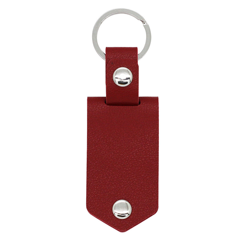 Engraving Leather Keychain