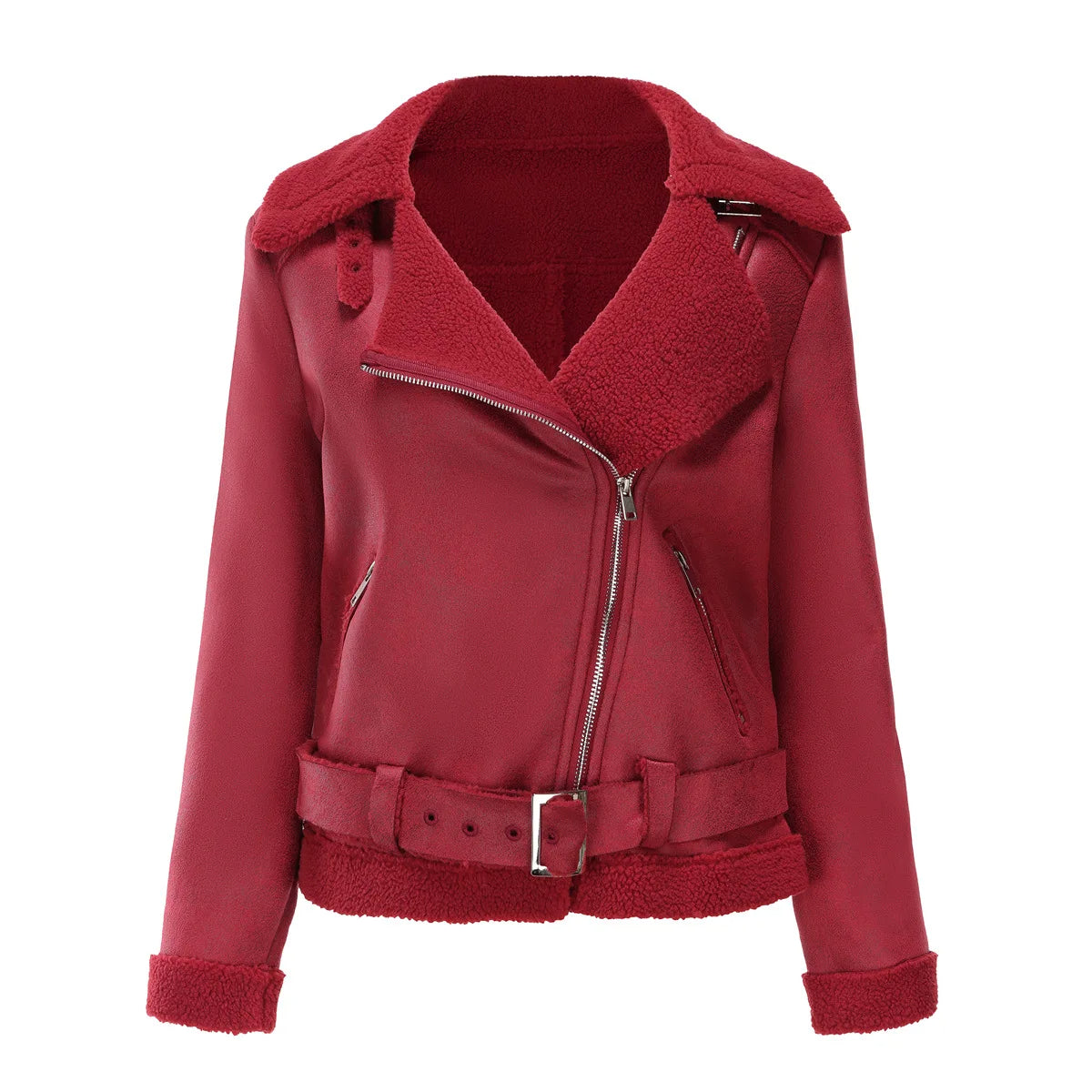 fur Leather Jacket