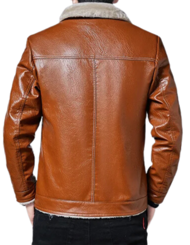 Fur Leather Jacket
