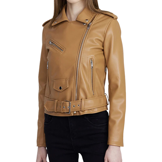 Womens leather jacket