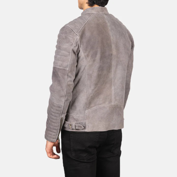 Leather jacket for men sheepskin Biker Design leather Jacket