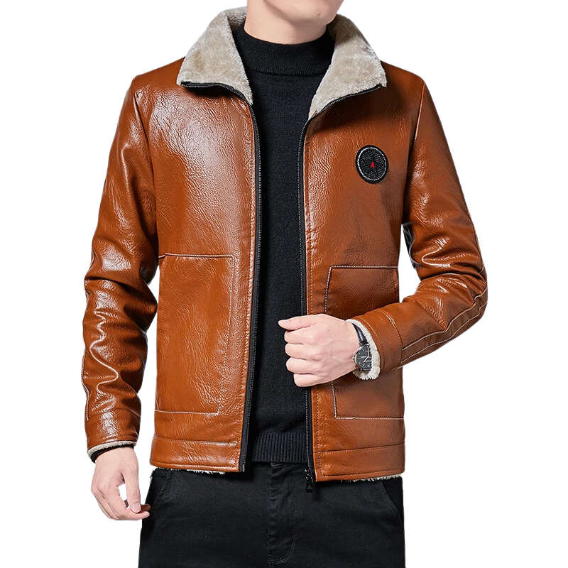 Fur Leather Jacket