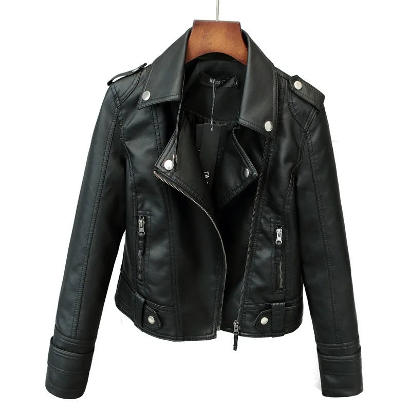 Women leather jacket