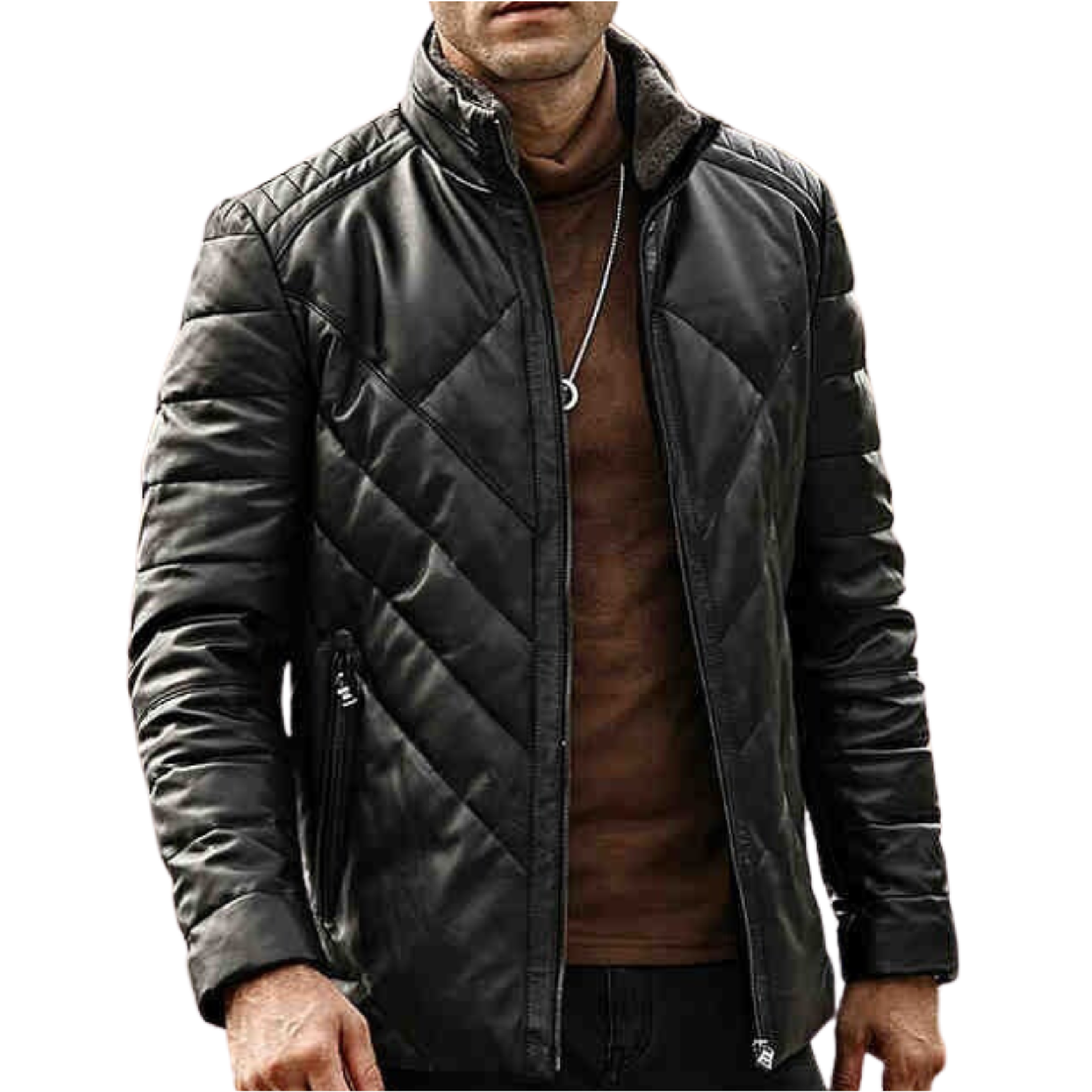 ORS Genuine Black Leather Jacket