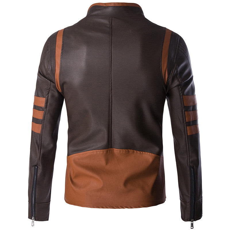 Zippers Jacket Mens Leather Logans Bomber Jacket Casual Outwear Mans Coats Jacket