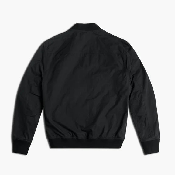Black leather jacket simple jacket for men