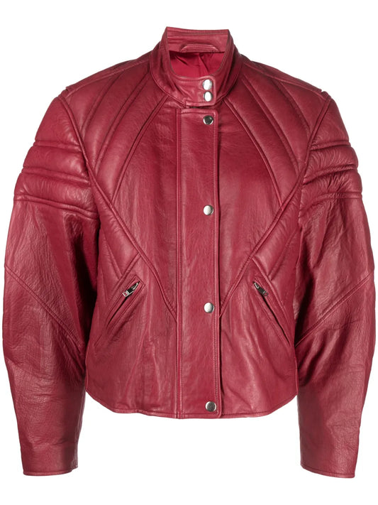Chic Cold Weather Leather Jacket for Women – Fall to Winter Fashion