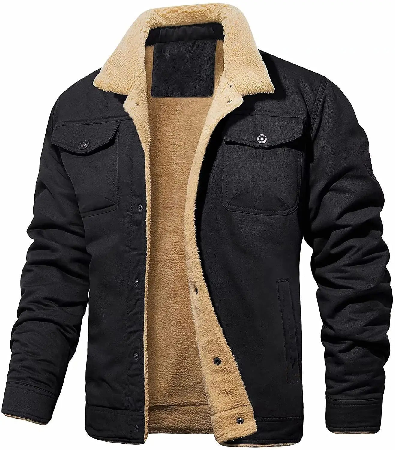 Fur Leather JAcket
