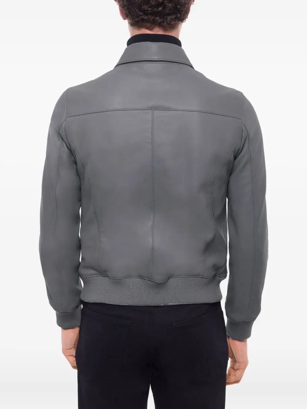 Men’s Slim Fit Sheepskin Leather Jacket