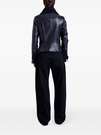Modern Fit Leather Jacket  Perfect for Formal Wear