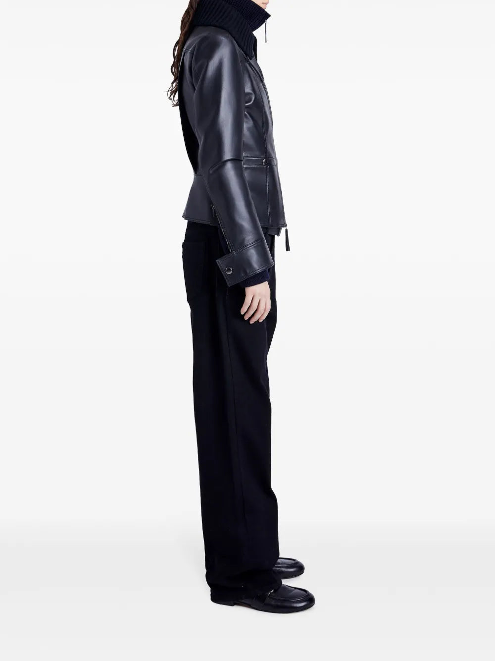 Modern Fit Leather Jacket  Perfect for Formal Wear