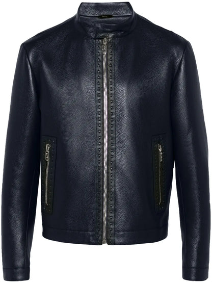 Genuine Leather Outwear Jacket – Classic Style & Premium Quality