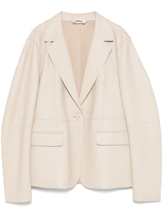 Classic Zip-Up Leather Jacket Modern Casual Wear for Winter