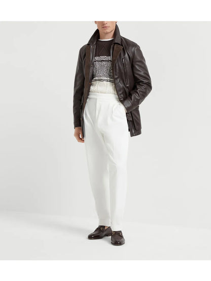 Premium Genuine Leather Jacket – Durable and Stylish Outerwear