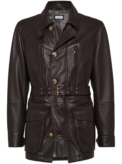 Premium Genuine Leather Jacket – Durable and Stylish Outerwear