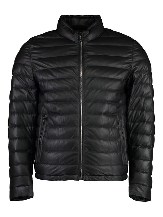 Luxury Black  Sheepskin Leather Jacket – Classic & Timeless