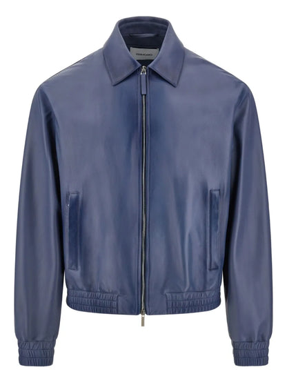 Slim-Fit Leather Jacket For Men – Soft & Durable Material