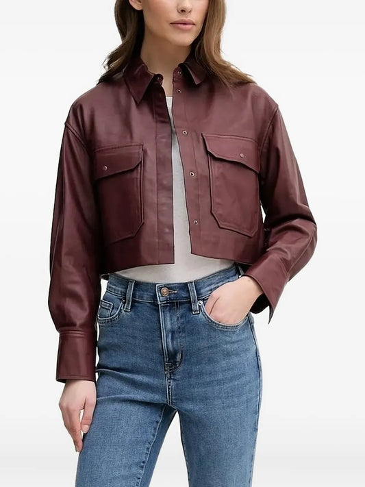 Stylish genuine Leather Jacket for Women